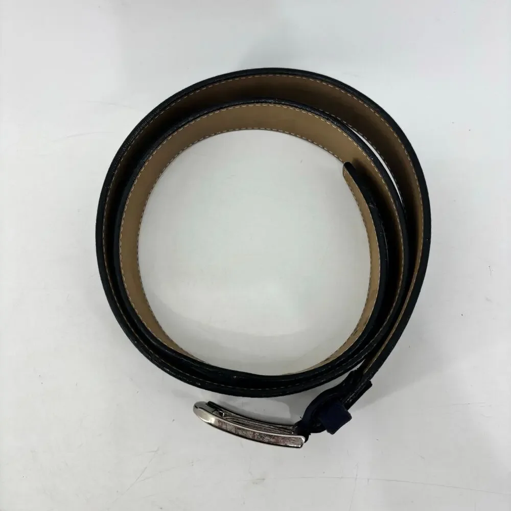Moda Di Centone Mens Size 52 Navy Blue Belt Business Casual
